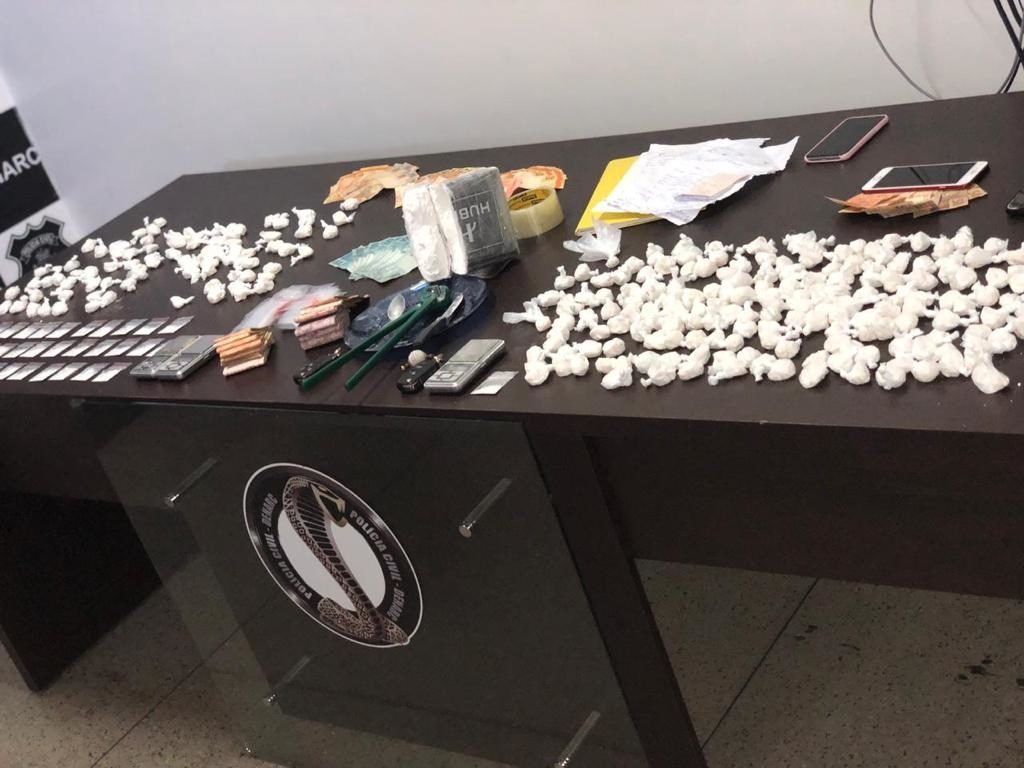 Família do tráfico é presa em Goiânia pela Denarc
