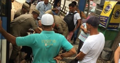 Gestante passa mal em transporte coletivo e Bombeiros do Palácio prestam socorro