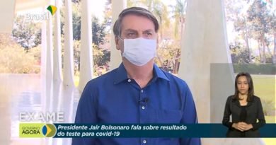 Jair Bolsonaro revela em entrevista que testou positivo para Covid-19