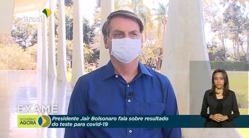 Jair Bolsonaro revela em entrevista que testou positivo para Covid-19