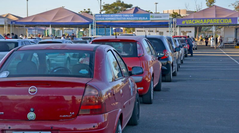 Aparecida começa vacinação para moradores com 35 anos ou mais