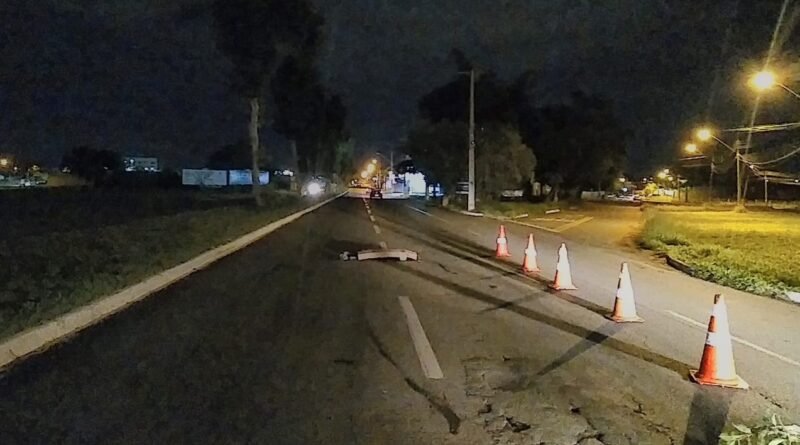 Pedestre morre atropelada e autoria evade do local
