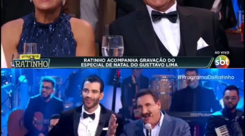 Caiado e Gracinha são convidados de Gusttavo Lima em especial de natal no SBT