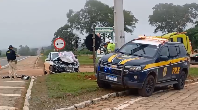 Acidente na BR-153 mata três pessoas em Goiás