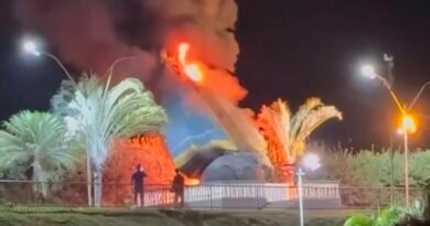 Polícia concluí que incêndio em Nossa Senhora Aparecida foi acidental
