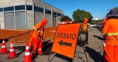 Prefeitura de Aparecida faz vistorias de obras de recapeamento asfáltico