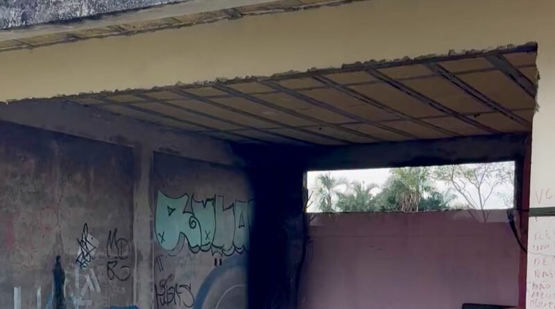 Prefeitura irá demolir estrutura condenada com risco de desabamento no Setor Faiçalville